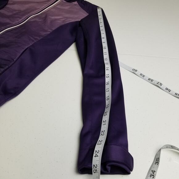 Crivit Purple Zip Front Athletic Jacket Nice Size Small 4/6 - Picture 11 of 11